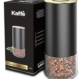 Kaffe Glass Coffee Canister (16oz) w/Airtight Lid